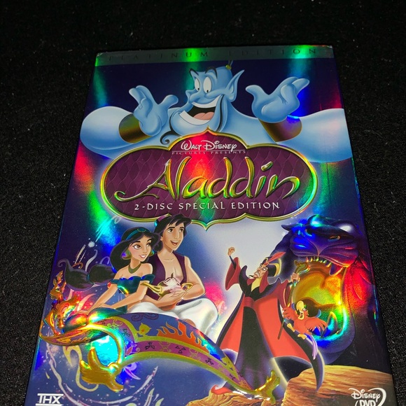 Disney Platinum Edition DVDs, lot of 3 : Jungle Book, Aladdin, Peter Pan - Picture 4 of 8